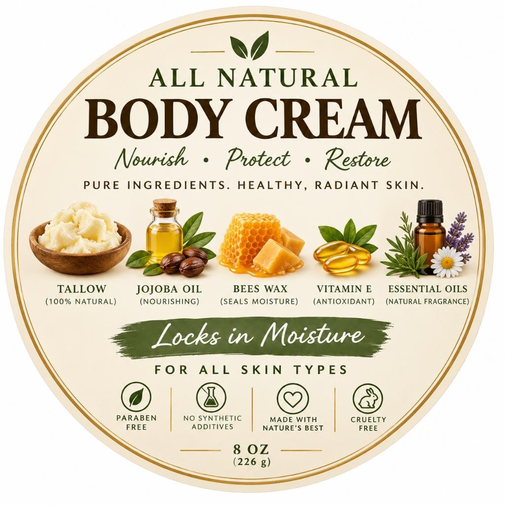 Tallow cream
